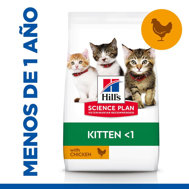 Hill's Science Plan Kitten Pollo pienso, , large image number null